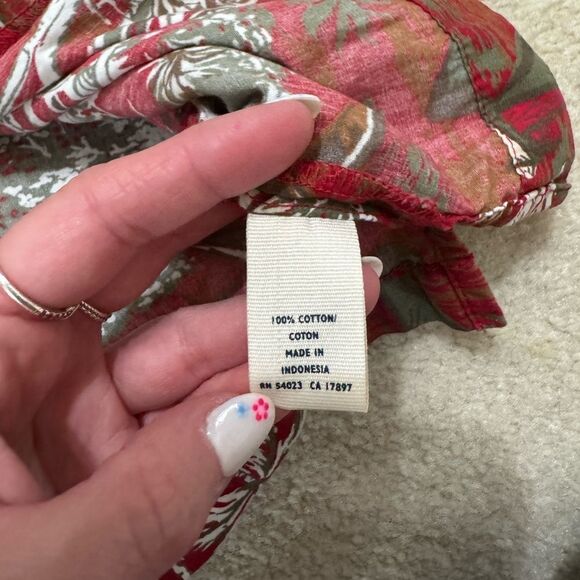 Boys Old Navy Hawaiian Button Up Collared Short Sleeve Shirt XS - Picture 3 of 4